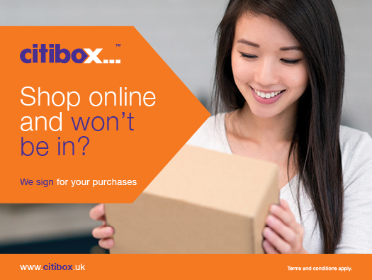 Citibox - Shop Online and won't be in?